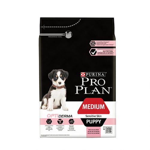 Purina Proplan Medium Puppy Sensitive Skin Optiderma