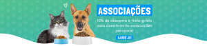 Banner paraíso pet donativo associações homepage