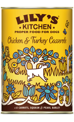 Lilys Kitchen Dog Chicken and Turkey Casserole