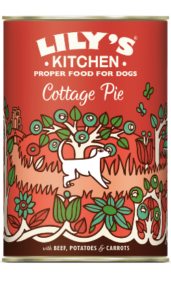Lilys Kitchen Dog Cottage Pie with Beef, Potatoes and Carrots